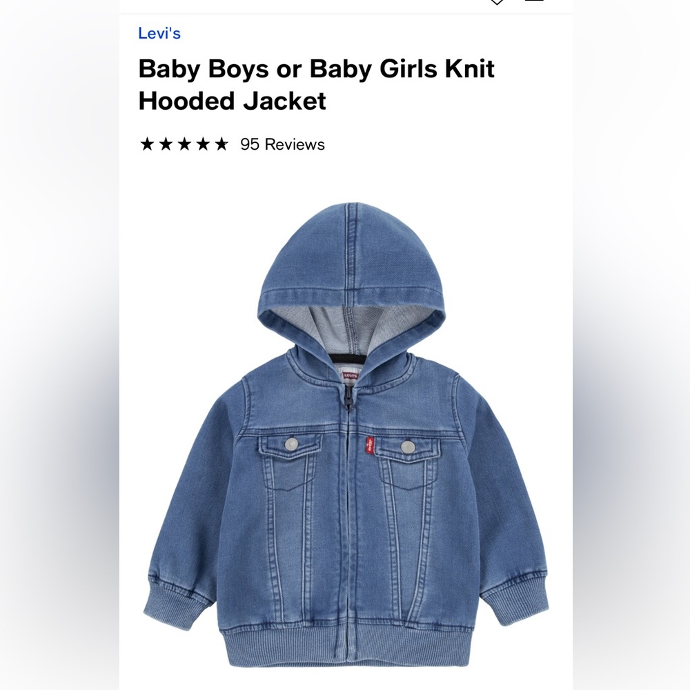 Levi’s baby denim jacket